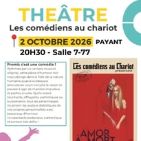 Théâtre : "Amor à Mort" par Les Comédiens au Chariot