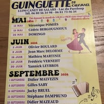 Thé Dansant - Guinguette du Caussanel