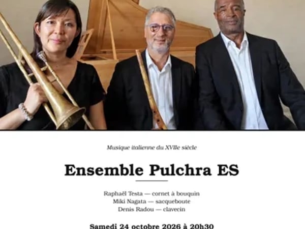 Concert de musique italienne : Ensemble Pulchra Es