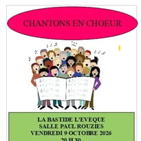 Soirée "chantons tous en choeur" à La Bastide l'Evêque