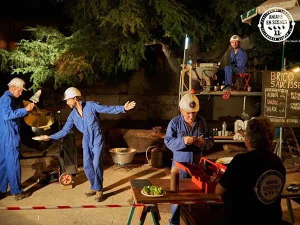 Repas spectacle « Brico Saucisse »