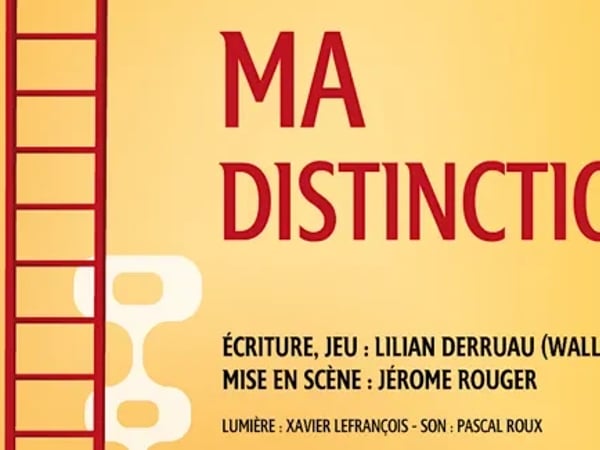 Ma distinction spectacle par Wally
