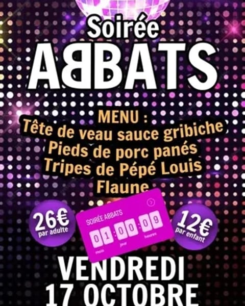 Soirée Abbats