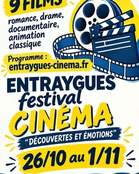 La semaine du cinéma d'Entraygues "Découvertes et Emotions"