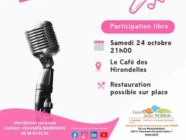 Soirée Karaoké pour Octobre Rose