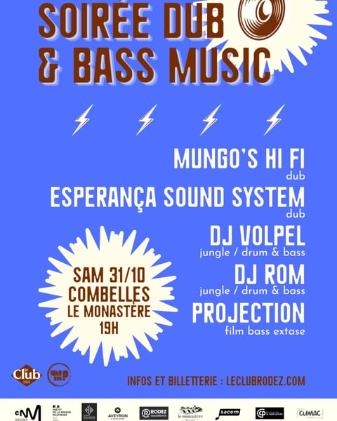 Soirée dub & bass music
